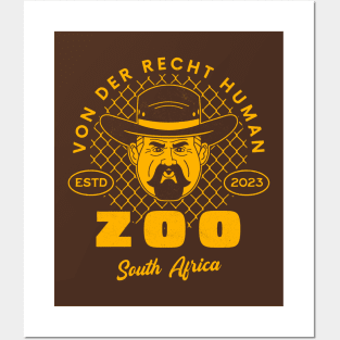 Von Der Recht Zoo Emblem Posters and Art